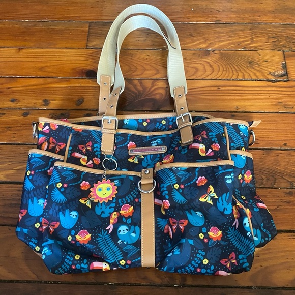 Lily Bloom Bags Lily Bloom Sloth To Me Weekender Travel Diaper Bag Purse Poshmark